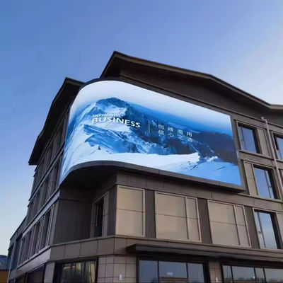 Good price Single Pillar Full Color LED Display P10 LED Rental Screen Billboard 3 Years Warranty online
