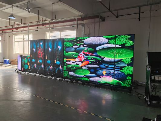 Good price Indoor P1.8P2 P2.5 P3 P4 Flexible LED Module Curved Cylinder Ultra-Thin Flexible Circular LED Display For Cylinder Column Use online