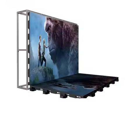 Floor Lighting Interactive LED Floor with High Refresh Rate of 3840hz/s and Glowing Lighting Effect