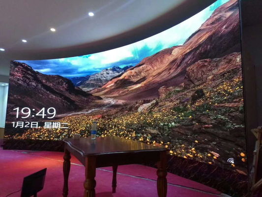 Good price Epistar Indoor Full Color Advertising Display P5 LED Die-Cast Aluminum Screen Video Wall, Brightness 2500 Nits online