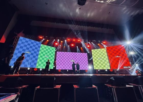 Good price Die Cast Aluminum SMD LED Screen P4 Indoor Video Advertising RGB Display Screen HD No Stuttering online