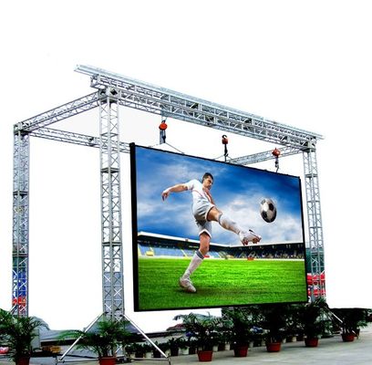 High Refresh Rate Ultra thin cabinets 1pcs Module Qty High Definition Display P4.81