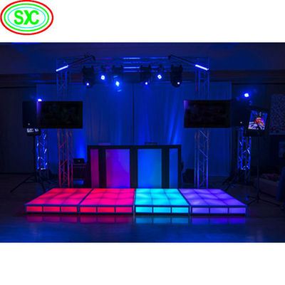 Glowing Lighting Effect LED Dance Floor with 8PCS W2 X H4 Module Qty and -20°C To 60°C Temperature Range
