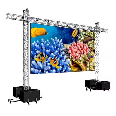 P6 Outdoor Solid Mounted Full Color Steel Cabinet LED Signage Back Maintenance
