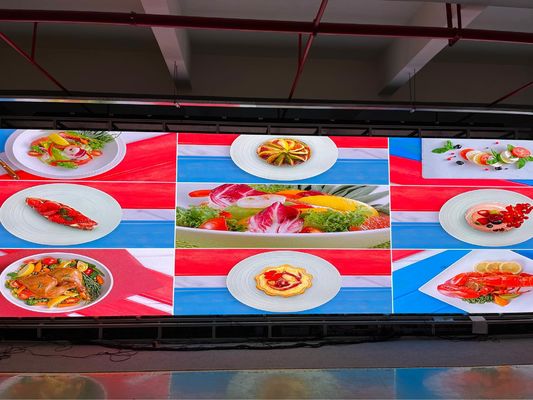 Digital Poster Indoor RGB LED Panel Display Die-cast Aluminum Material for Advertising