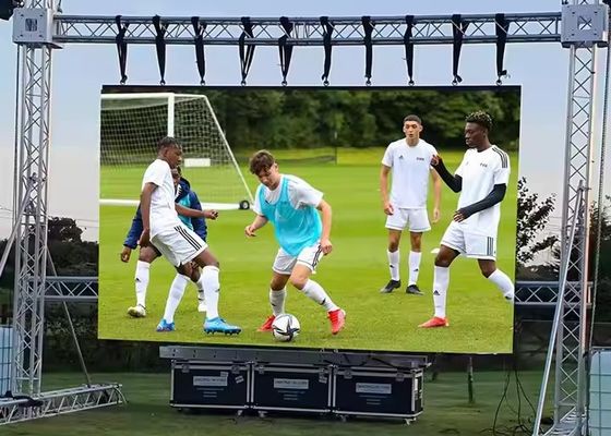 Good price Rental Stadium Full Color Advertising LED Display P6 High Resolution Module 192*192mm online