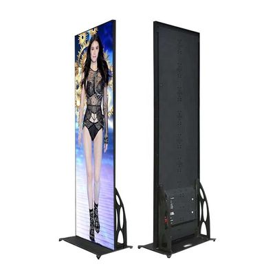 680x2000mm Screen Size LED Poster Display with High Resolution 209*104 and 320x160mm Module Size