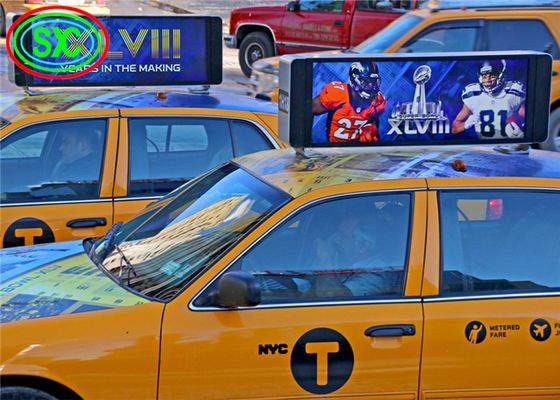 192*64dot LED Screen for Vehicle Advertising with High Resolution and Animation Display Function