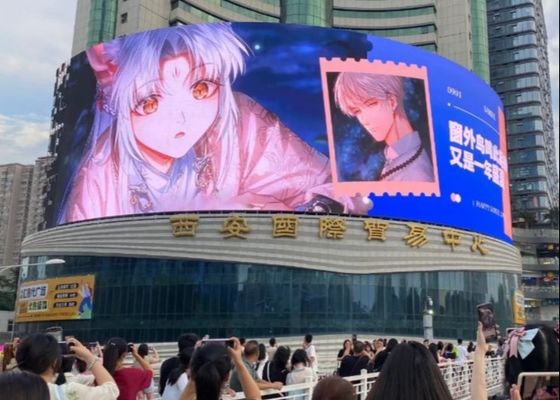 Customized Outdoor Full Color LED Display Screen Size Module Size 250*250mm Pixel Configuration Rgb 3in1