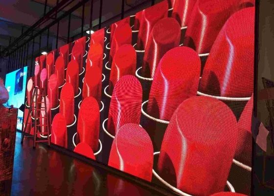 Good price Rental Screen Waterproof IP65 Outdoor Full Color LED Display 500*1000MM P4.81 Module HD 7500cd/Sq Brightness online