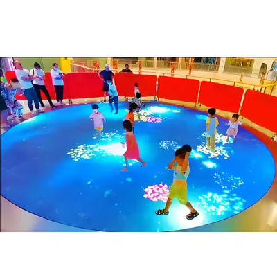 Indoor Outdoor 4.81mm LED Dance Floor Screen 500x1000mm Cabinet Full Color