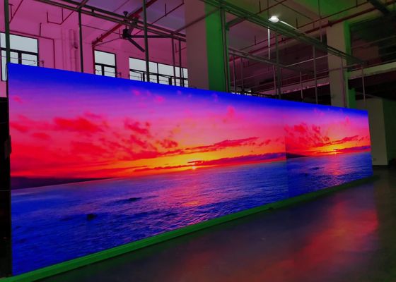 Good price Die-Cast Aluminum Screen Outdoor Waterproof LED Display 320*160MM P4 Indoor LED Cinema Screen online