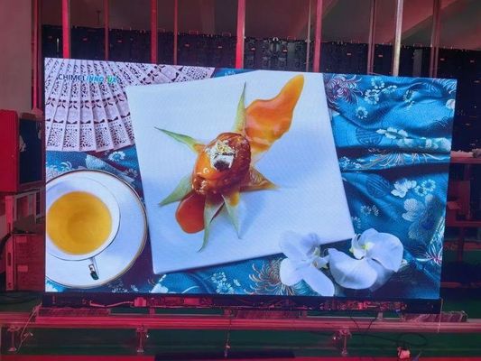 Small Pixel Pitch LED Display with CE/ROHS/FCC Standard and Die-cast Aluminum Cabinet Material