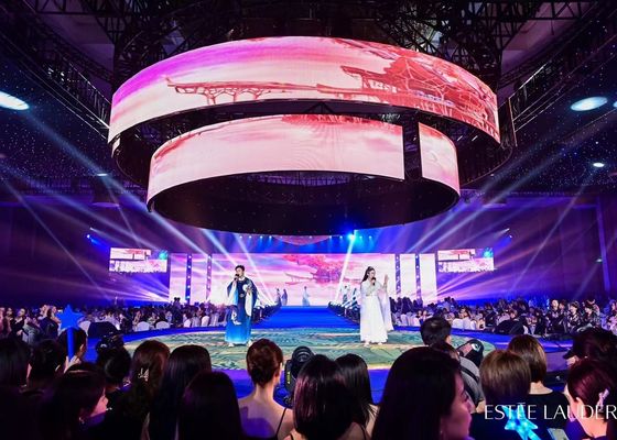 Good price Rental Screen Full Color LED Screen Stage Background P3.91 1/8 Scanning Epitaxial LED Chip 250mm*250mm Module size online