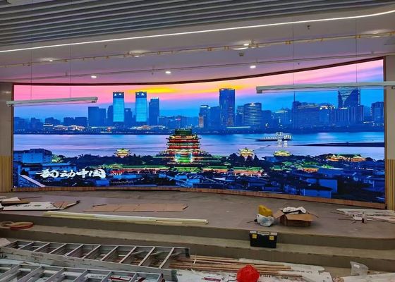 Good price Fixed/Rental Display HD Scanning 52*52 P4.81 Indoor Full Color Mosaic-Free LED Display online