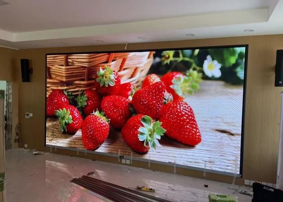 Resolution Digital Indoor LED Display Screen for Superior Displays Density 112896 Dot/m2 Module Resolution 84*84dots