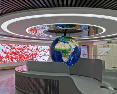 Front Service Maintenance Method Globe LED Display powered by Epistar LED Chip for Display