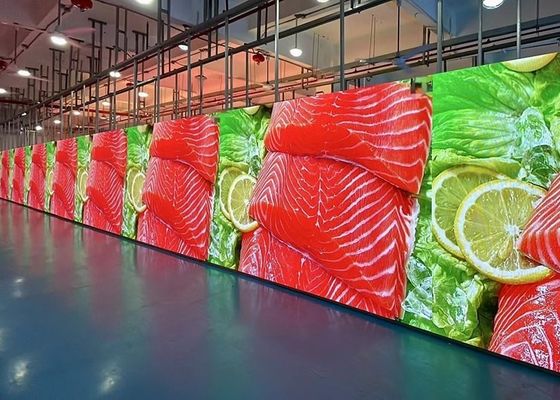 Good price Die-Cast Aluminum Waterproof Customizable Outdoor P3.91 10mm Transparent Glass Display Wall online
