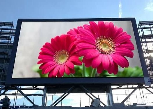 Good price Die-Casting Aluminum Enclosure Advertising Display LED Screen 250x250mm RGB LED Module P31.25mm online