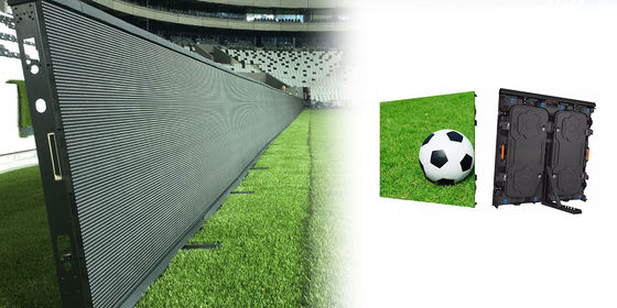 High Brightness ≥6500cd/m2 Stadium LED Display with 60Hz Frame Rate and IP65 Grade
