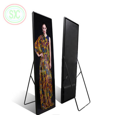 P2.5mm Pitch Aluminum LED Poster Display with 680x2000mm Screen Size and Aluminum Panel Material