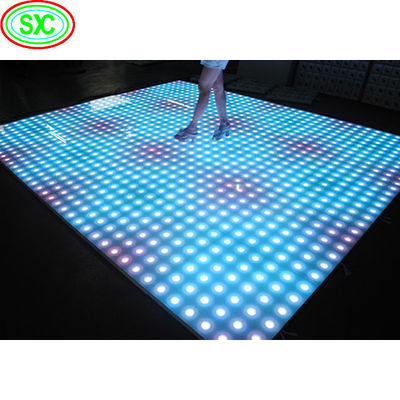 Customizable LED Dance Floor with RGB Colour and 000hours Life Span