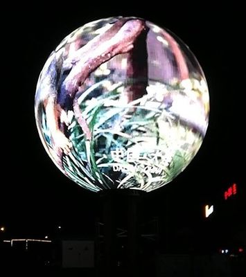 Ball-Shaped LED Display for Shopping Mall/Events Module Size 320*160mm and Efficienc