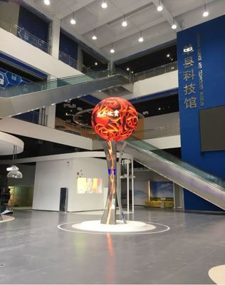 Shopping Mall and Events Sphere LED Screen with Front Service Maintenance Method ISO Certified