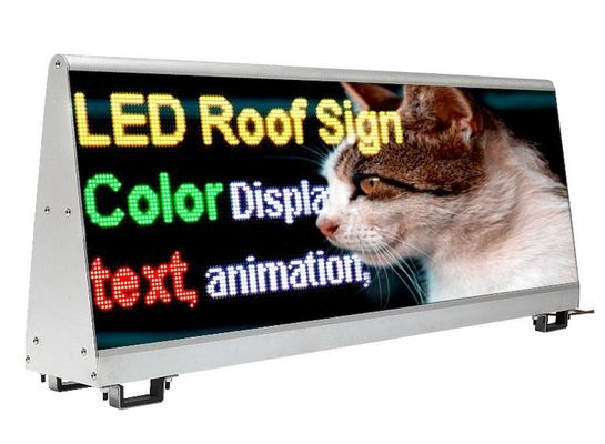 192*64dot Resolution Car LED Screen Board for Outdoor Advertising and Display Solutions