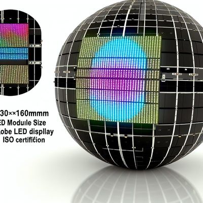 320*160mm Module Size Globe LED Display with ISO Certification