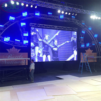 Customized Screen Dimension 2.5mm Rental LED Display Viewing Distance of 3～50m Perfect Ideal Customizable