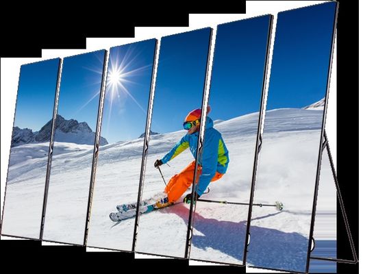 320x160mm LED Poster Display 1R1G1B Color Configuration 680x2000mm Screen Size for Customer Requirements