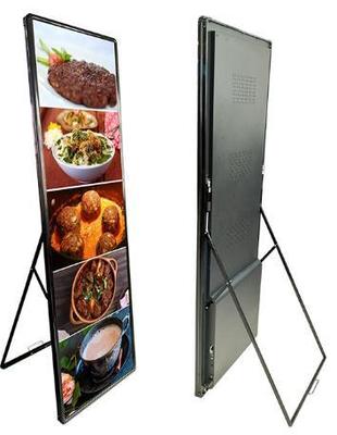 Customizable LED Poster Display with Aluminum Cabinet 128*64 Module Resolution 320x160mm Module Size