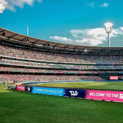 High Definition P10 SMD Stadium LED Display SMD3535 Pixel Package 5000 1 Contrast Ratio for Your Stadium