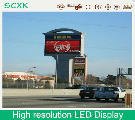 5000 Hours Mtbf Fixed Led Display Backside Service Maintenance Method with Customized Cabinet Size