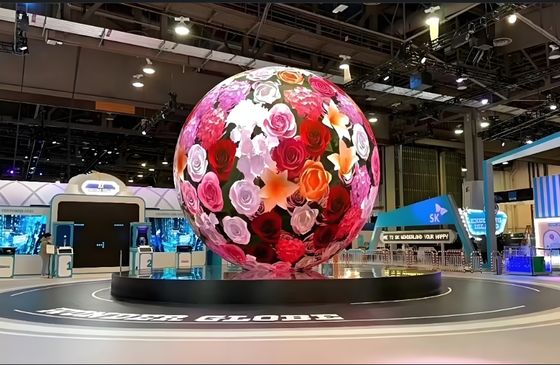 Shopping Mall/Events Sphere LED Screen with Front Service Maintenance Method and CE Certification