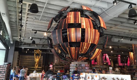 IP43 Waterproof Sphere LED Screen with Video Display Function and FCC Certification