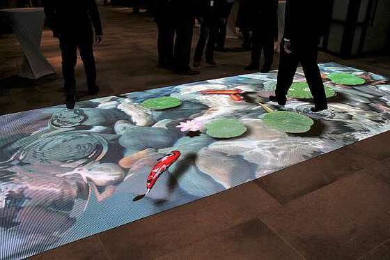 3840hz/s Refresh Rate LED Dance Floor with 8PCS W2 X H4 Modules and RGB Colour for 20°C To 60°C Conditions