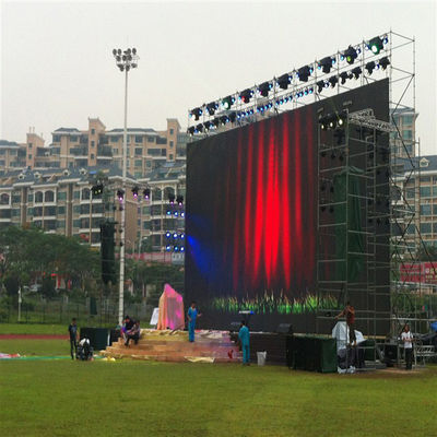 500*500mm Rental LED Display for Customer Requirements Youyi Power Supply 3000 1 Contrast Ratio
