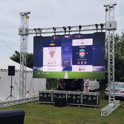 Rent LED Rental Screen with 500*500mm Panel Size and 14-16bit Grayscale