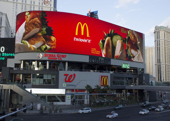 Good price Rental Screen Waterproof IP65 Outdoor Full Color LED Display 500*1000MM P4.81 Module HD 7500cd/Sq Brightness online