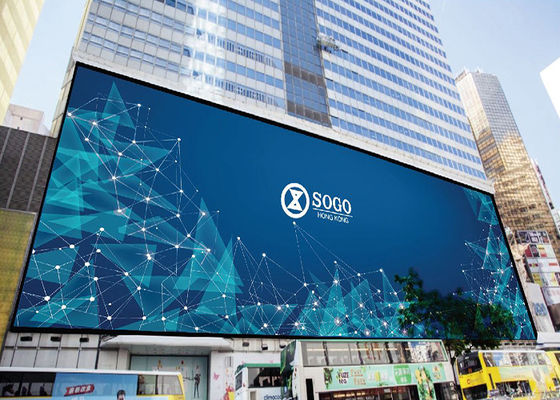 Quality Outdoor Waterproof Die Cast Aluminum Screen 320*160mm P10 Stadium LED Screen billboard  Commercial factory