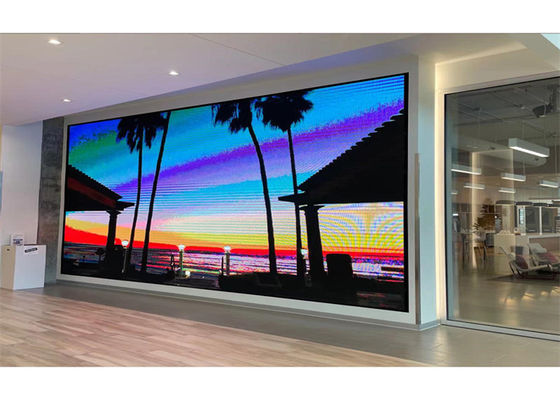 Die-cast Aluminum Indoor Full Color LED Display with Module Size 250*250mm and Density 112896 Dot/m2