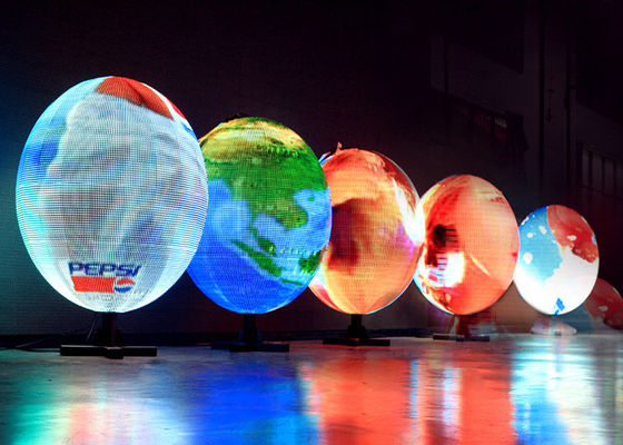 Good price Soft Module Flexible Large Outdoor Led Display Screens P4.81 1/13Scan Mode online