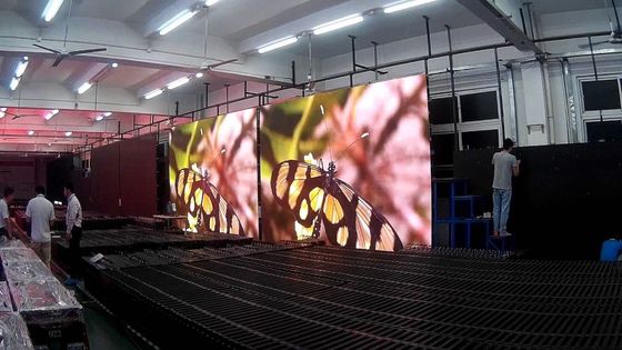 100 000 Hours Operating Life GOB LED Display with 1R1G1B Pixel Composition and 600*337.5MM Cabinet Size