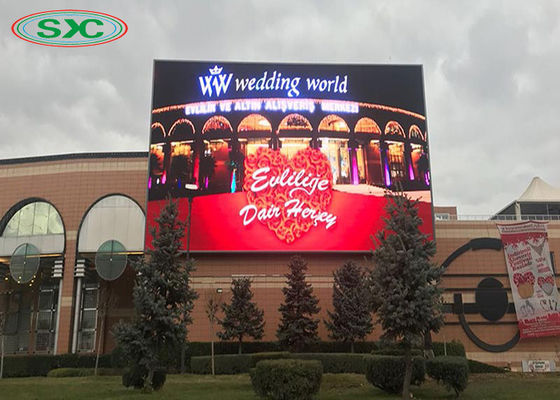 Good price SCXK Installation P6 Led Video Wall Screen Waterproof Fixed Ironed Steel Cabinet online