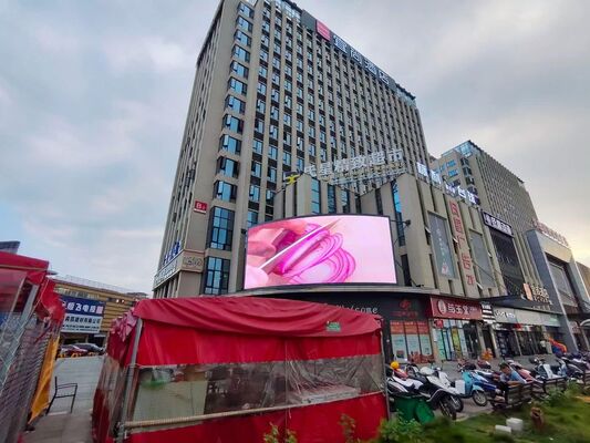 Outdoor P6 Full Color LED Display  for fixed installation with 960x960mm cabinet and 6000 brightness