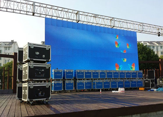 Good price Outdoor Cinema Digital Large Advertising Screens P10 4x5m LED Billboards Price online