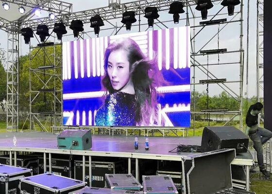 P3.91 P4.81 Outdoor Rental Led Screen For Stage Concert 500x500mm with 3840 refresh rate