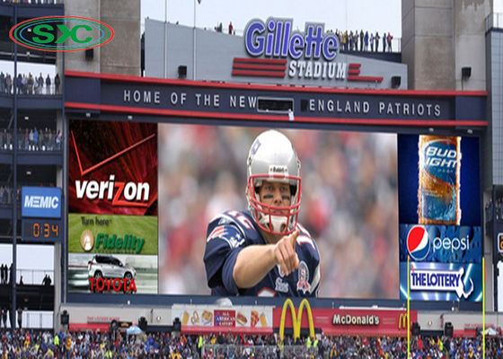 Good price Outdoor Large Stadium LED Display Screen Live Broadcast Match P6 500cd/m2 Brightness online